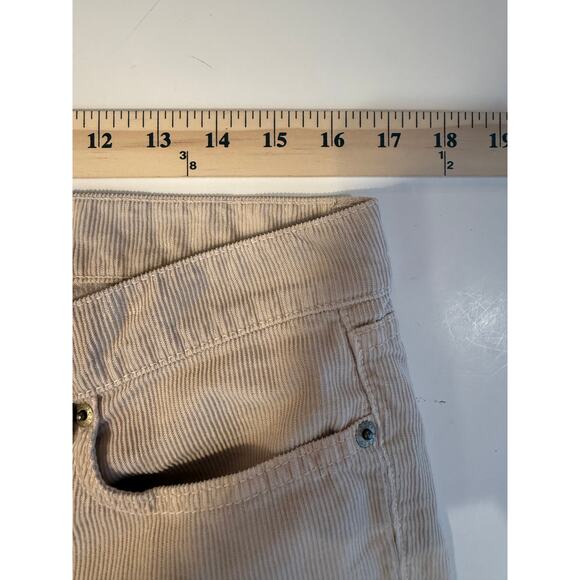 J.Crew Matchstick Skinny Corduroy Pants Beige Women Scandi Girl 14/16 - Picture 6 of 9